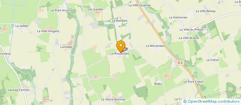 localisation de l'entreprise LES RIVIERES  BEAUSSAIS-SUR-MER