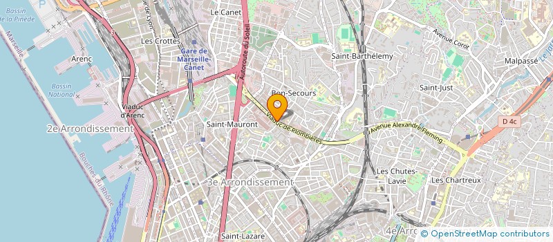 localisation de l'entreprise LES RIZERIES à MARSEILLE
