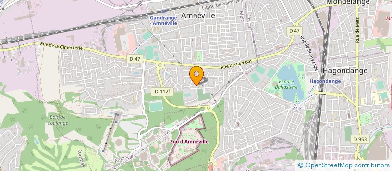 localisation de l'entreprise LES RIZIERES DE L'ESPERANCE à AMNEVILLE
