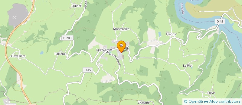 localisation de l'entreprise LES ROBERTES  BULLY