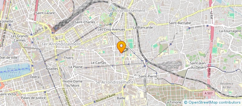 localisation de l'entreprise LES ROBES DE ROME à MARSEILLE