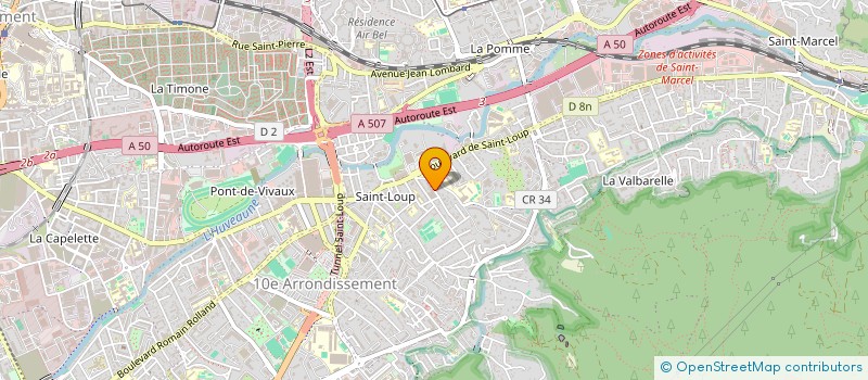 localisation de l'entreprise LES ROBINS DU SON à MARSEILLE