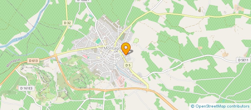 localisation de l'entreprise LES ROCAILLES à MEZE