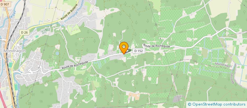 localisation de l'entreprise LES ROCAMBOL'S  MONDRAGON