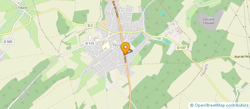 localisation de l'entreprise LES ROCHELLES  NOAILLES