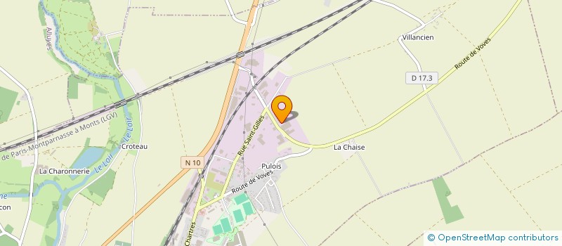 localisation de l'entreprise LES ROCHERS  BONNEVAL