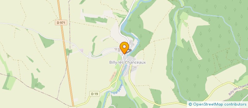 localisation de l'entreprise LES ROCHES à BILLY-LES-CHANCEAUX