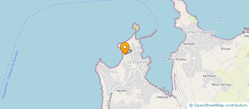 localisation de l'entreprise LES ROCHES  PLOUGASNOU