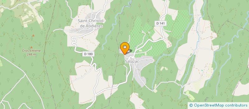 localisation de l'entreprise LES ROCHES  NIMES