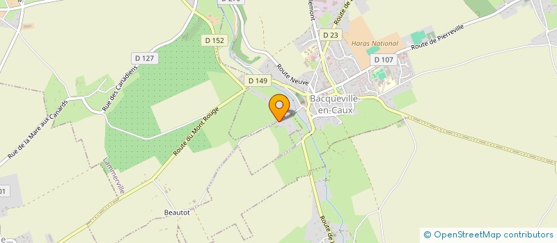 localisation de l'entreprise LES ROCHES  LAMMERVILLE