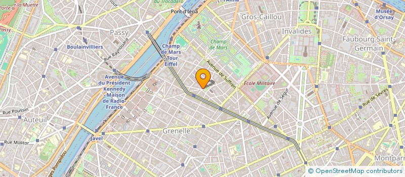 localisation de l'entreprise LES ROCHES  PARIS