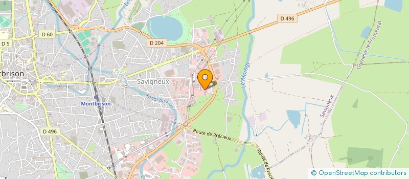 localisation de l'entreprise LES ROCHES DU TEMPS  SAVIGNEUX