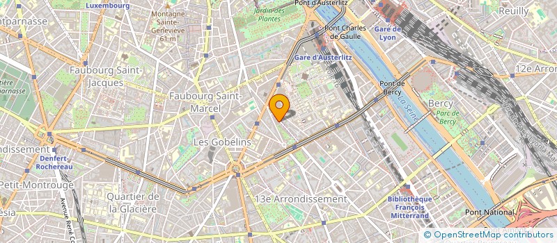 localisation de l'entreprise LES ROCHES INVESTISSEMENTS  PARIS