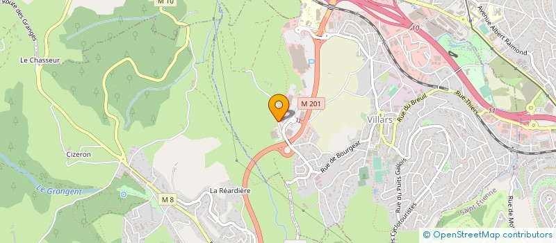 localisation de l'entreprise LES ROCHES LOISIRS à VILLARS