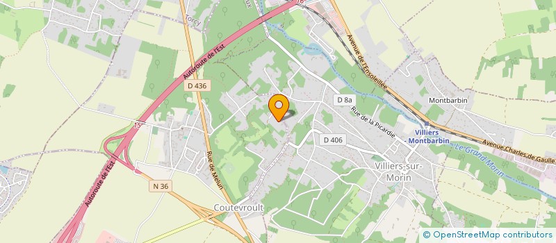 localisation de l'entreprise LES ROCHES MELDOISES  COUTEVROULT