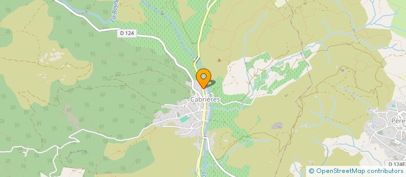 localisation de l'entreprise LES RODETTES - RUE PAUL GUERY  CLERMONT L HERAULT