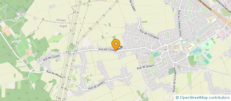 localisation de l'entreprise LES ROGERES à INGRE
