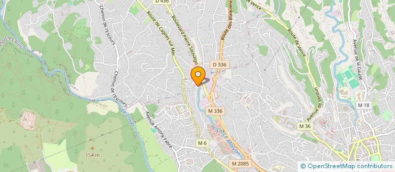 localisation de l'entreprise LES ROIS DES FRUITS à CAGNES-SUR-MER