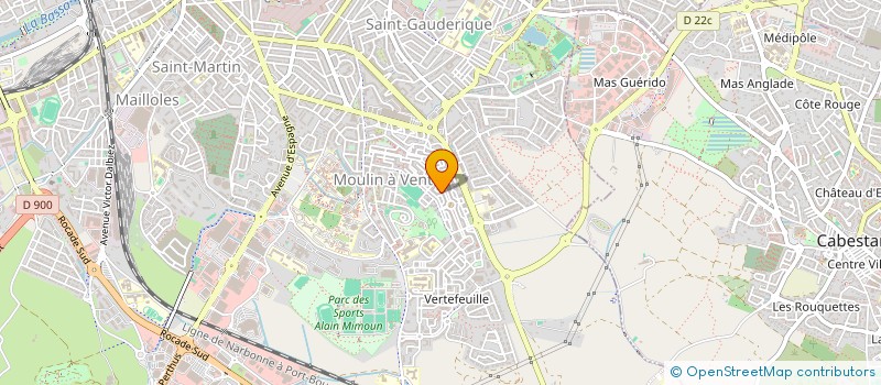 localisation de l'entreprise LES ROIS DU BALLON  PERPIGNAN