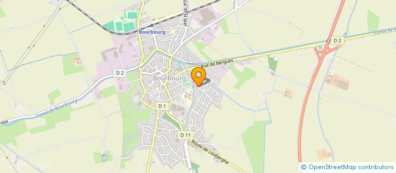 localisation de l'entreprise LES ROIS DU COEUR  BOURBOURG