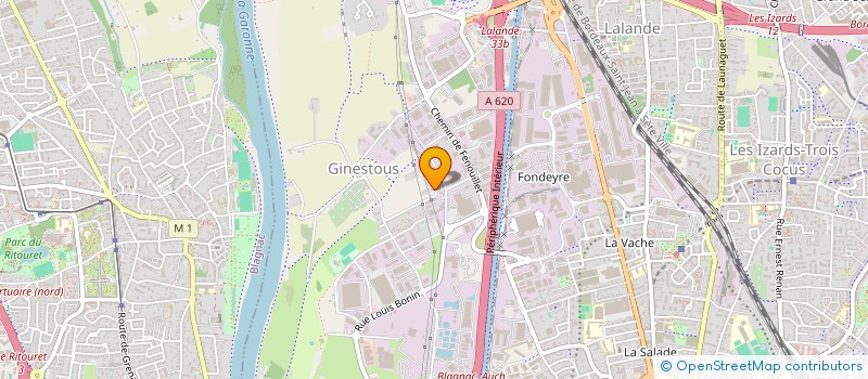 localisation de l'entreprise LES ROIS DU FOXTROT à TOULOUSE