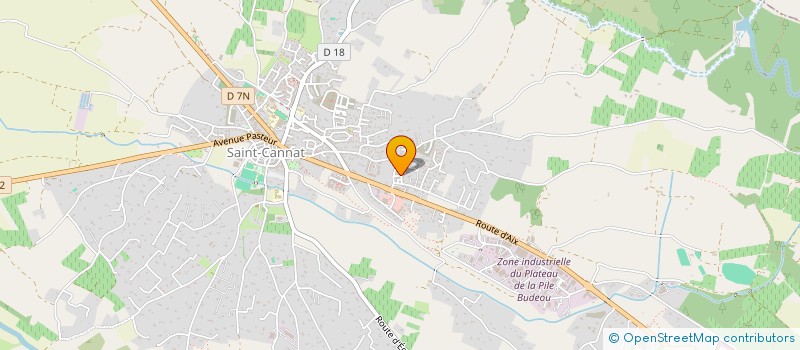 localisation de l'entreprise LES ROIS DU KART  SAINT-CANNAT