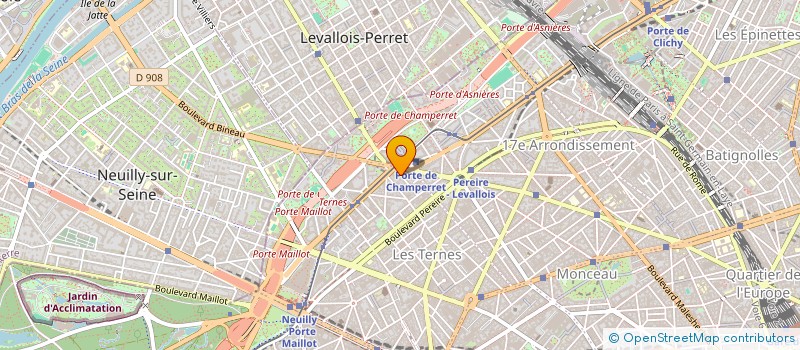 localisation de l'entreprise LES ROIS DU MONDE à PARIS