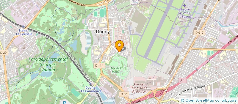 localisation de l'entreprise LES ROIS DU PAIN  DUGNY