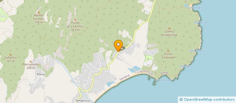 localisation de l'entreprise LES ROIS MAGES à PORTO-VECCHIO