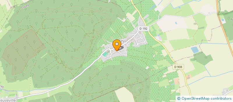 localisation de l'entreprise LES ROISES  LUCEY