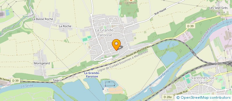 localisation de l'entreprise LES ROISSMOCKETS  LA GRANDE-PAROISSE