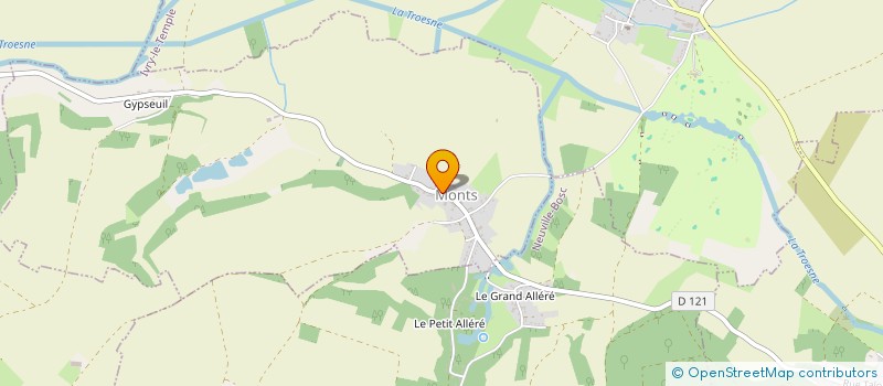 localisation de l'entreprise LES ROITELETS  MONTS