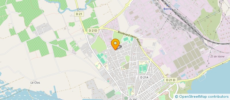 localisation de l'entreprise LES ROMANIQUETTES à BERRE-L'ETANG