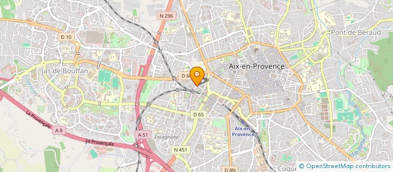localisation de l'entreprise LES ROMARINS  AIX-EN-PROVENCE