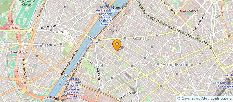 localisation de l'entreprise LES RONCERETS  PARIS