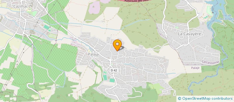 localisation de l'entreprise LES ROSALBINS  PALAJA