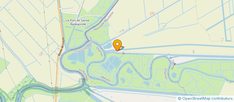 localisation de l'entreprise LES ROSEAUX  MARANS