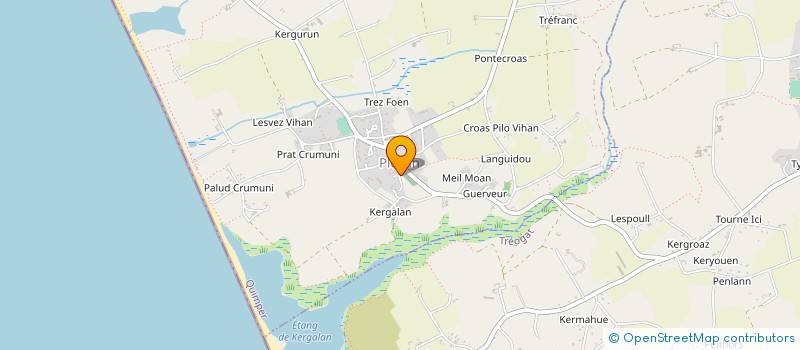 localisation de l'entreprise LES ROSELIERES IMMOBILIER  PLOVAN