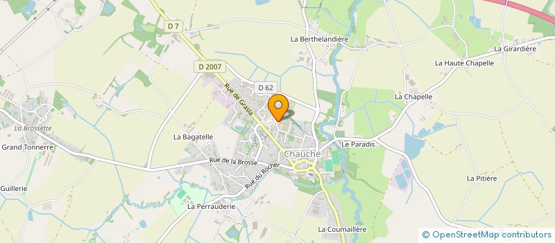 localisation de l'entreprise LES ROSES AUX FILS D'ARGENT à CHAUCHE