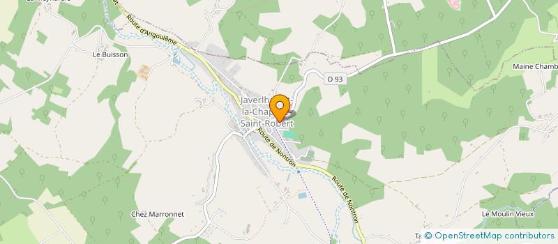 localisation de l'entreprise LES ROSES D'ADRIEN  JAVERLHAC-ET-LA-CHAPELLE-SAINT-ROBERT