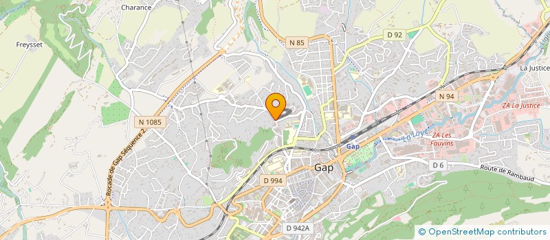 localisation de l'entreprise LES ROSES DE CHARANCE à GAP