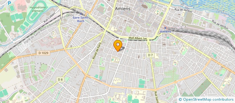 localisation de l'entreprise LES ROSES DE DAMAS à AMIENS