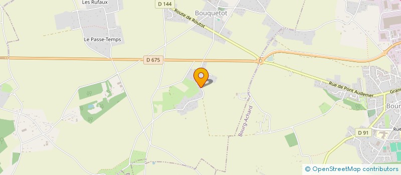 localisation de l'entreprise LES ROSES DU DESERT  BOUQUETOT