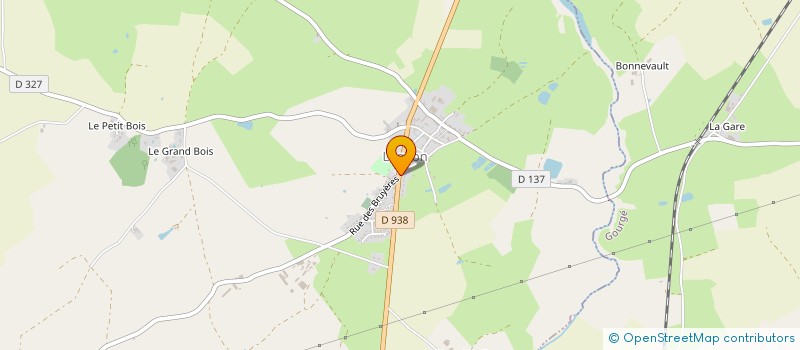 localisation de l'entreprise LES ROSES DU DONJON  LAGEON