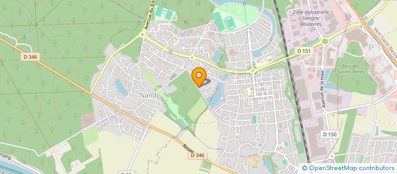 localisation de l'entreprise LES ROSES DU LEMAN  NANDY