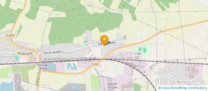 localisation de l'entreprise LES ROSES FUSION'ELLES  ALIZAY