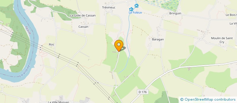 localisation de l'entreprise LES ROSES TREMIERES  NIVILLAC