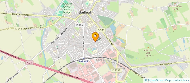 localisation de l'entreprise LES ROSETTES à BAILLEUL