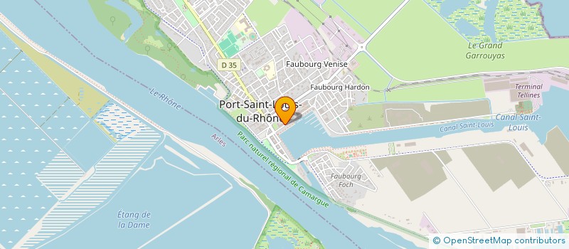 localisation de l'entreprise LES ROTIS DU SUD à PORT-SAINT-LOUIS-DU-RHONE