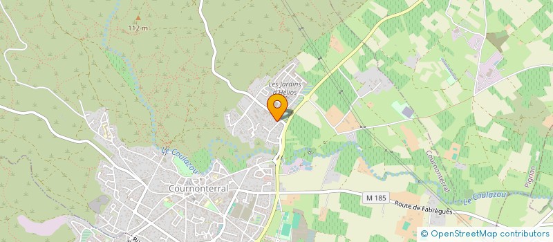 localisation de l'entreprise LES ROUAGES DE COURNONTERRAL à COURNONTERRAL